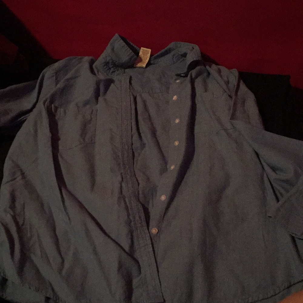 Demi button down